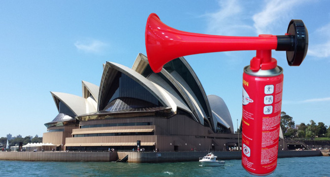 Lunch by the Opera House