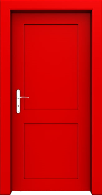 Red door